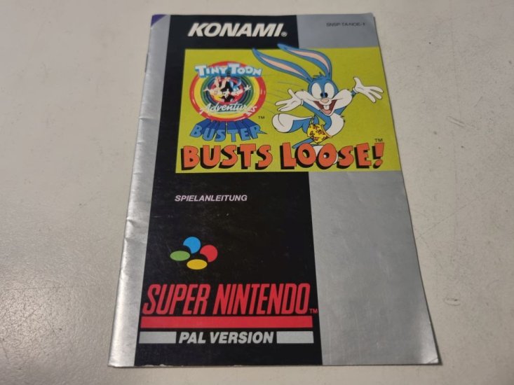 (Bild für) SNES Tiny Toon Adventures - Buster Busts Loose! NOE Anleitung - zum Schließen ins Bild klicken