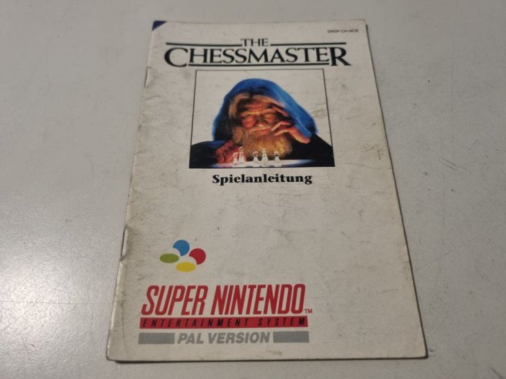 (Bild für) SNES The Chessmaster NOE Anleitung - zum Schließen ins Bild klicken