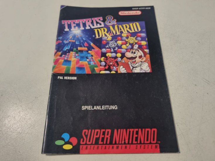 (Bild für) SNES Tetris & Dr. Mario NOE Anleitung - zum Schließen ins Bild klicken