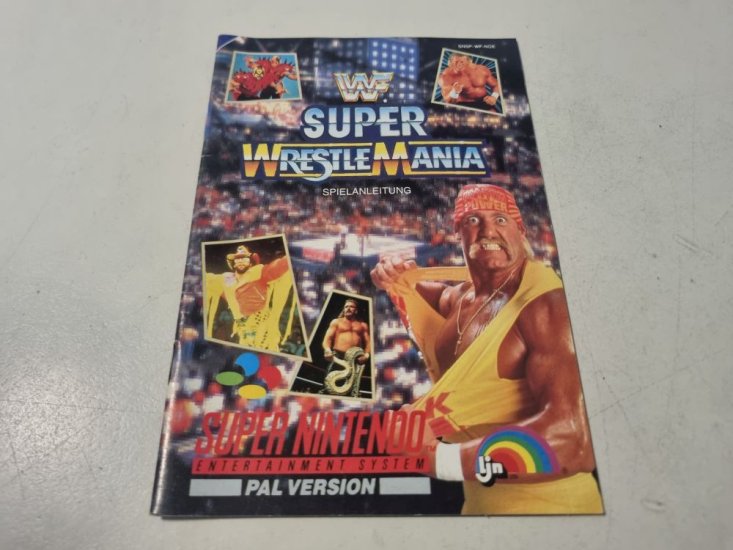 (Bild für) SNES WWF Super Wrestlemania NOE Anleitung - zum Schließen ins Bild klicken