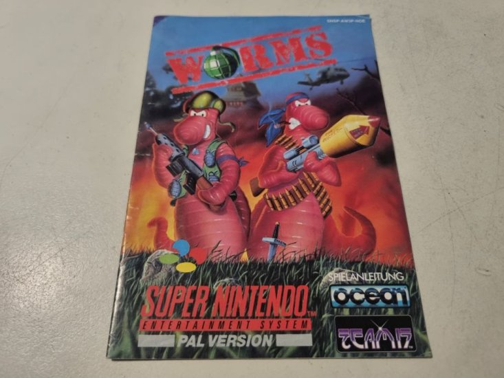 (Bild für) SNES Worms NOE Anleitung - zum Schließen ins Bild klicken