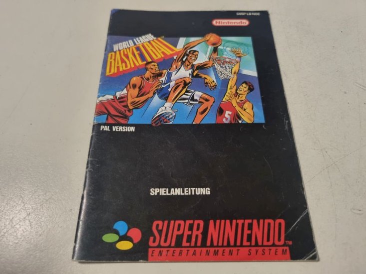 (Bild für) SNES World League Basketball NOE Anleitung - zum Schließen ins Bild klicken
