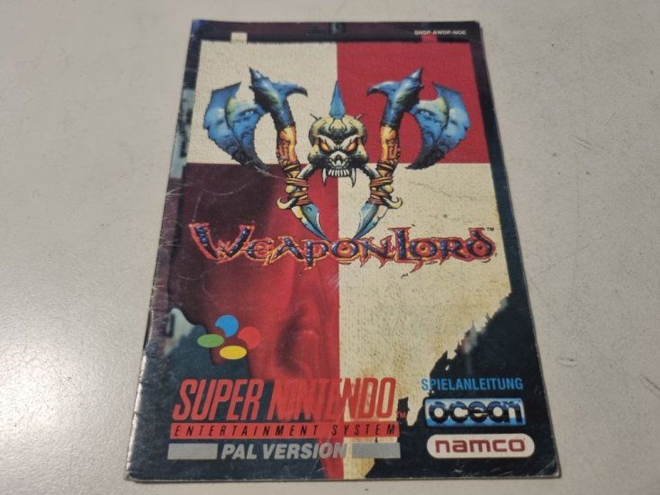 (Bild für) SNES Weapon Lord NOE Anleitung - zum Schließen ins Bild klicken