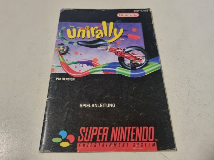 (Bild für) SNES Unirally NOE Anleitung - zum Schließen ins Bild klicken