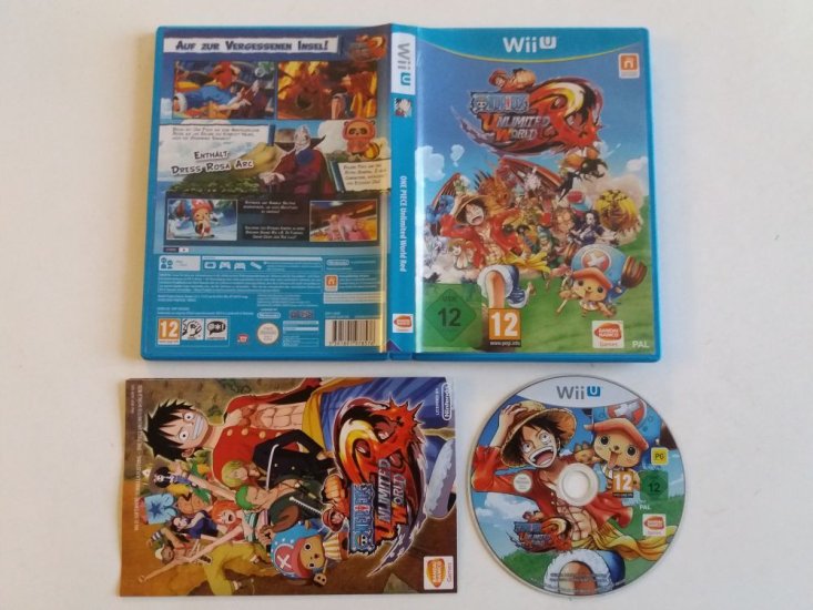 (Bild für) Wii U One Piece Unlimited World Red GER - zum Schließen ins Bild klicken