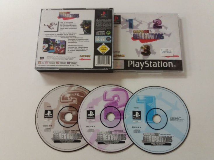 (Bild für) PS1 Capcom Generations - zum Schließen ins Bild klicken