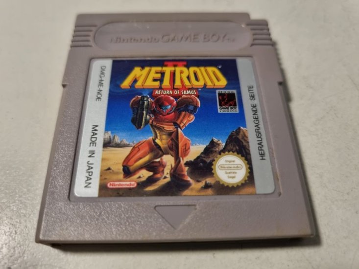 (Bild für) GB Metroid II - Return of Samus NOE - zum Schließen ins Bild klicken