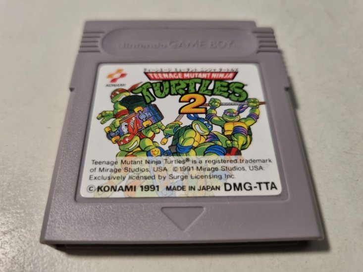 (Bild für) GB Teenage Mutant Ninja Turtles 2 JPN - zum Schließen ins Bild klicken