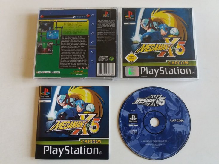 (Bild für) PS1 Mega Man X5 - zum Schließen ins Bild klicken