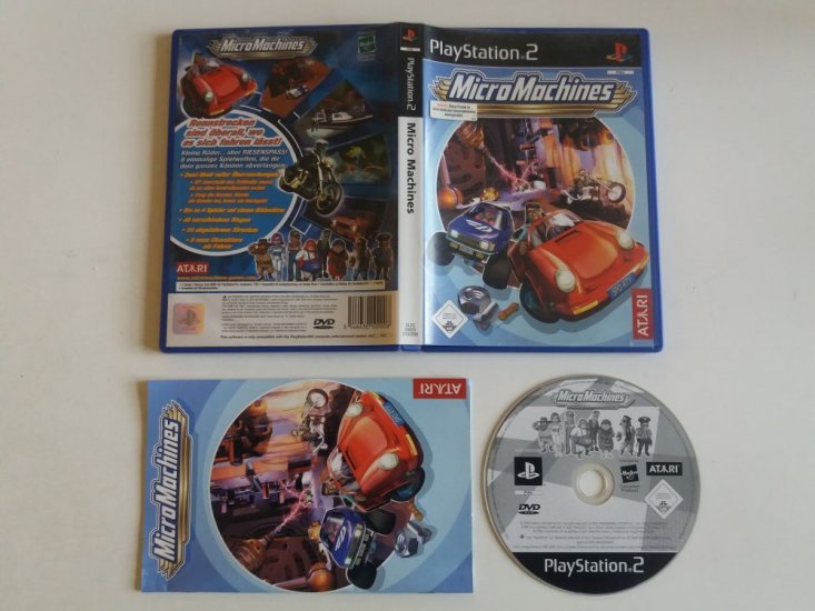 (Bild für) PS2 Micro Machines - zum Schließen ins Bild klicken