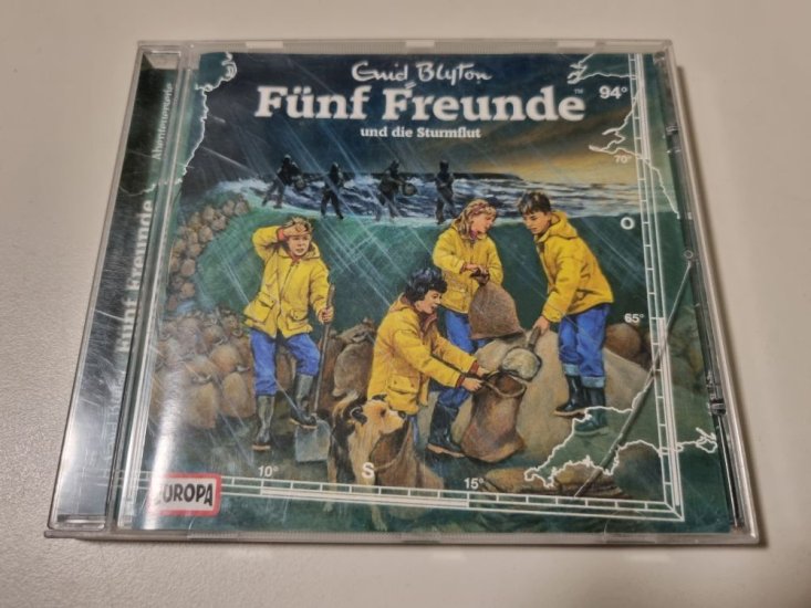 (Bild für) CD Fünf Freunde 94 - und die Sturmflut - zum Schließen ins Bild klicken