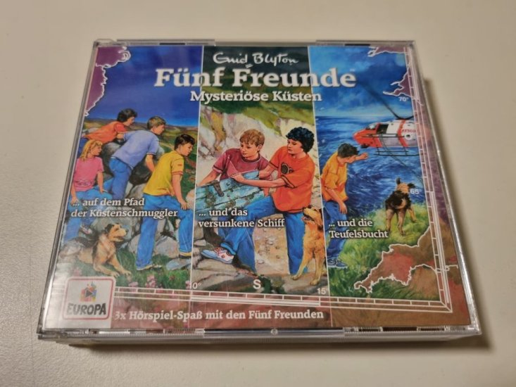 (Bild für) CD Fünf Freunde - Mysteriöse Küsten - zum Schließen ins Bild klicken