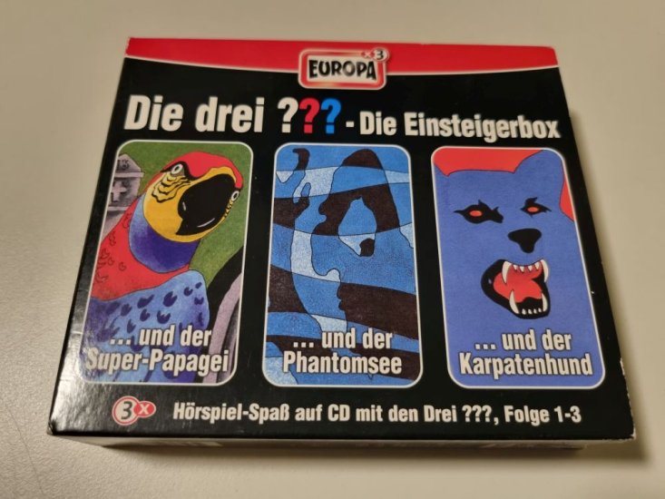 (Bild für) CD Die drei ??? - Die Einsteigerbox - zum Schließen ins Bild klicken