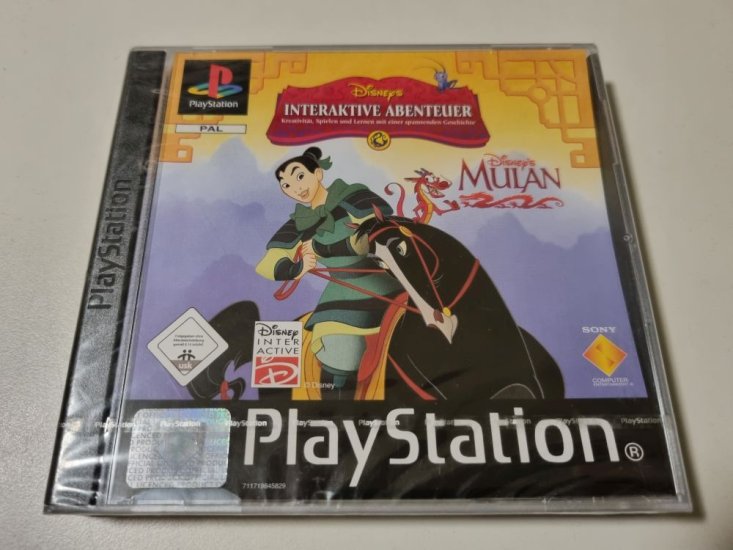 (Bild für) PS1 Interaktive Abenteuer - Disney's Mulan - zum Schließen ins Bild klicken
