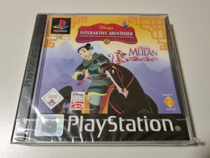 (Bild für) PS1 Interaktive Abenteuer - Disney's Mulan - zum Schließen ins Bild klicken