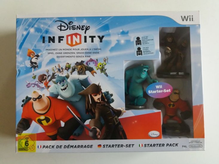 (Bild für) Wii Disney Infinity Starter Set - zum Schließen ins Bild klicken