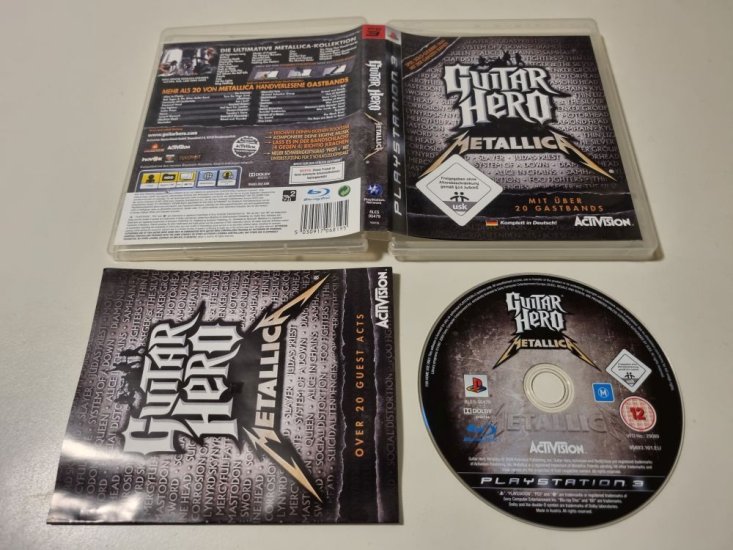 (Bild für) PS3 Guitar Hero - Metallica - zum Schließen ins Bild klicken