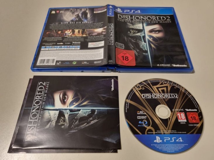 (Bild für) PS4 Dishonored 2 - Das Vermächtnis der Maske - zum Schließen ins Bild klicken