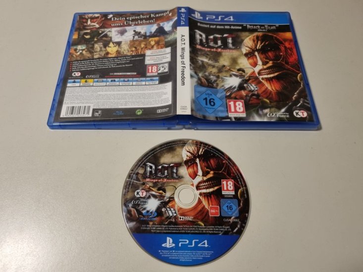 (Bild für) PS4 Attack on Titan - Wings of Freedom - zum Schließen ins Bild klicken