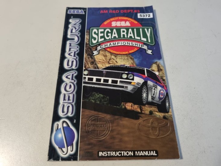 (Bild für) SAT Sega Rally Championship Anleitung - zum Schließen ins Bild klicken