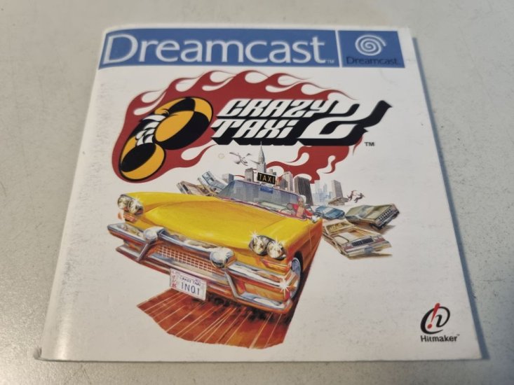 (Bild für) DC Crazy Taxi 2 Anleitung - zum Schließen ins Bild klicken