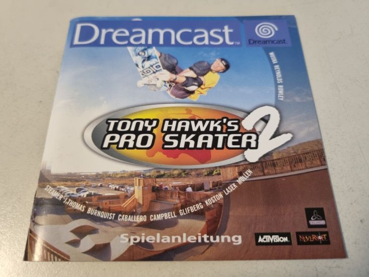 (Bild für) DC Tony Hawk's Pro Skater 2 Anleitung - zum Schließen ins Bild klicken