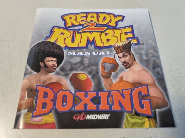 (Bild für) DC Ready 2 Rumble Boxing Anleitung - zum Schließen ins Bild klicken