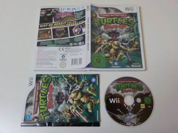 (Bild für) Wii Teenage Mutant Ninja Turtles Smash-Up NOE - zum Schließen ins Bild klicken