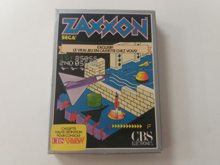 (Bild für) ColecoVision Zaxxon - zum Schließen ins Bild klicken