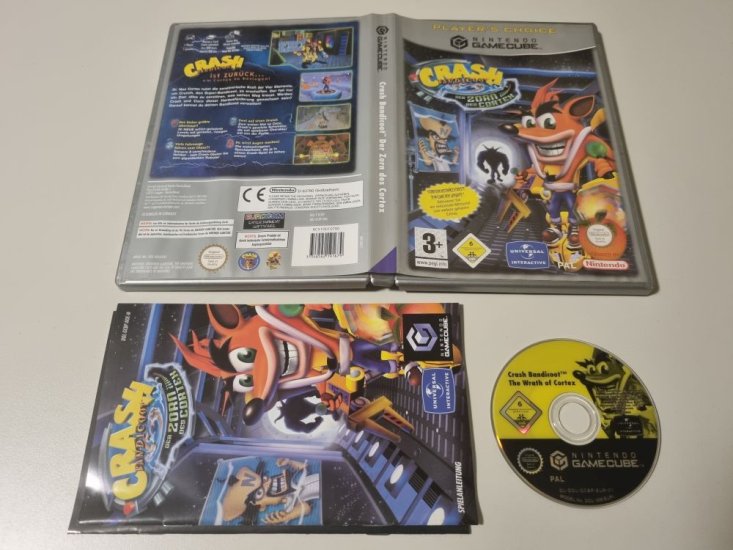 (Bild für) GC Crash Bandicoot - Der Zorn des Cortex NOE - zum Schließen ins Bild klicken