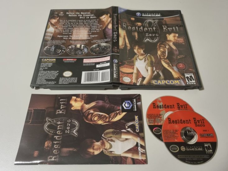 (Bild für) GC Resident Evil Zero USA - zum Schließen ins Bild klicken