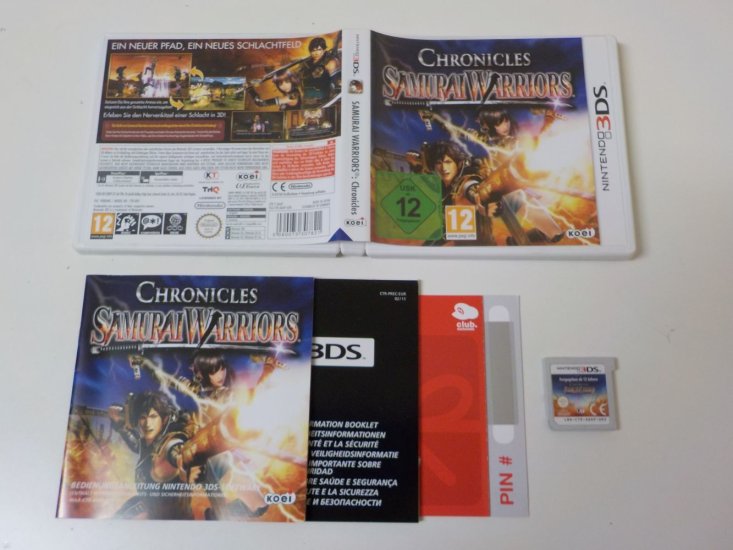 (Bild für) 3DS Samurai Warriors Chronicles - zum Schließen ins Bild klicken