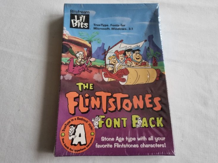 (Bild für) PC The Flintstones - Font Pack - zum Schließen ins Bild klicken