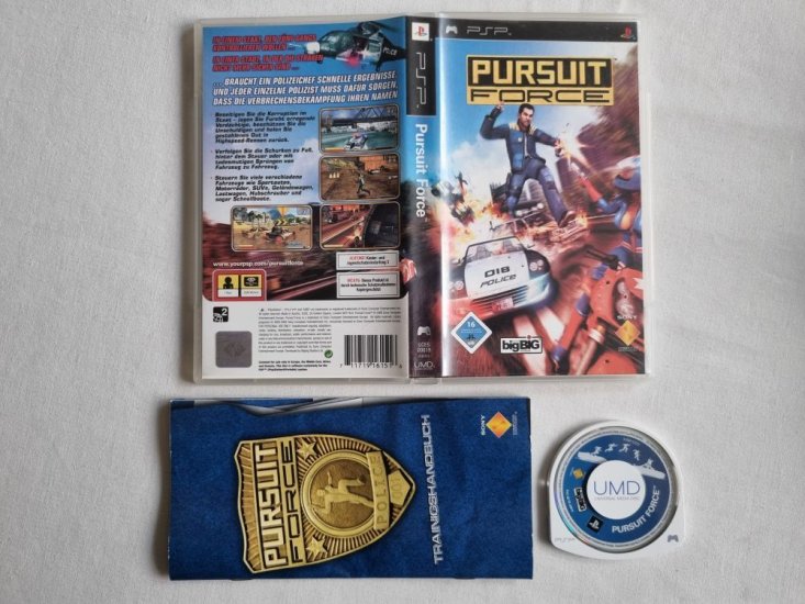 (Bild für) PSP Pursuit Force - zum Schließen ins Bild klicken