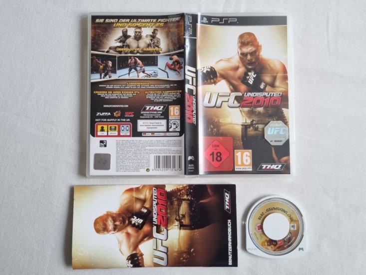 (Bild für) PSP UFC Undisputed 2010 - zum Schließen ins Bild klicken