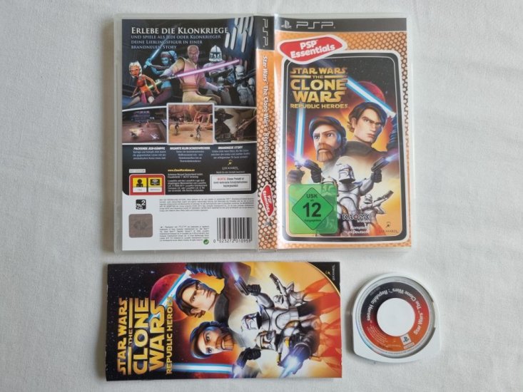 (Bild für) PSP Star Wars The Clone Wars: Republic Heroes - zum Schließen ins Bild klicken