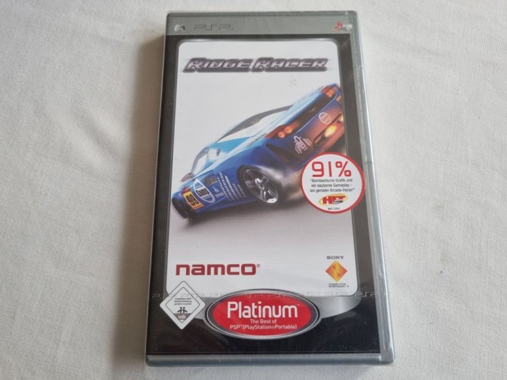 (Bild für) PSP Ridge Racer - zum Schließen ins Bild klicken