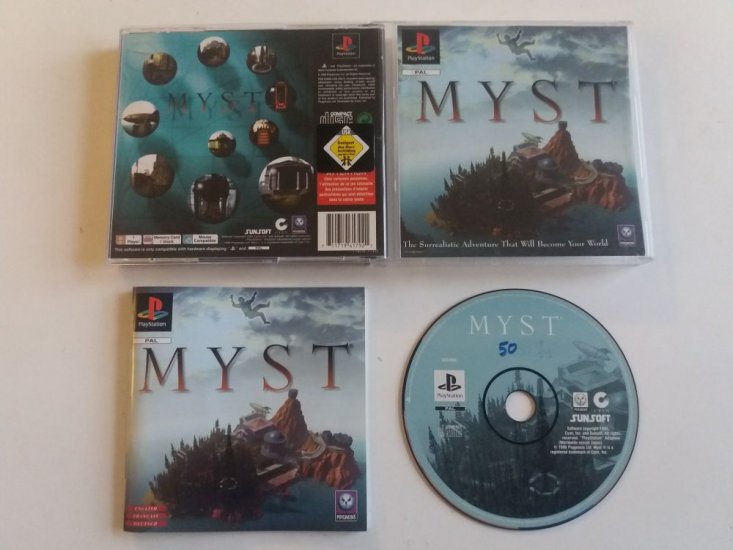 (Bild für) PS1 Myst - zum Schließen ins Bild klicken