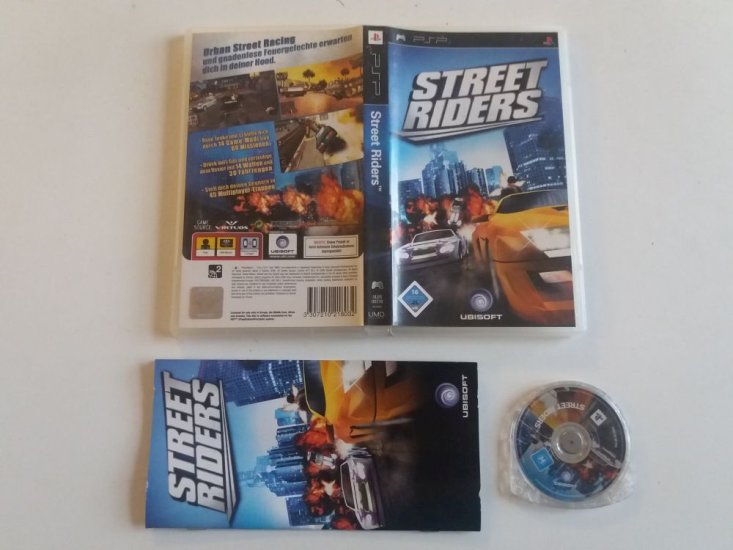 (Bild für) PSP Street Riders - zum Schließen ins Bild klicken