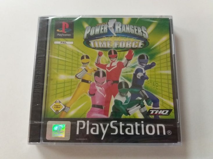 (Bild für) PS1 Power Rangers Time Force - zum Schließen ins Bild klicken