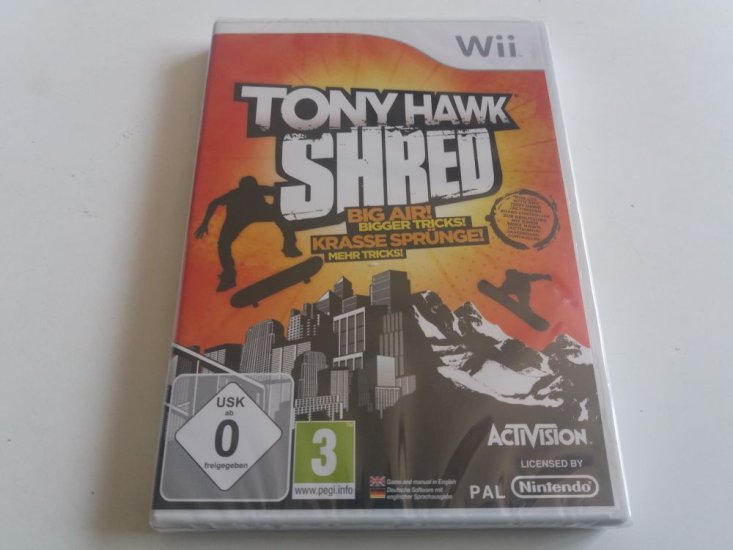 (Bild für) Wii Tony Hawk Shred EUR - zum Schließen ins Bild klicken