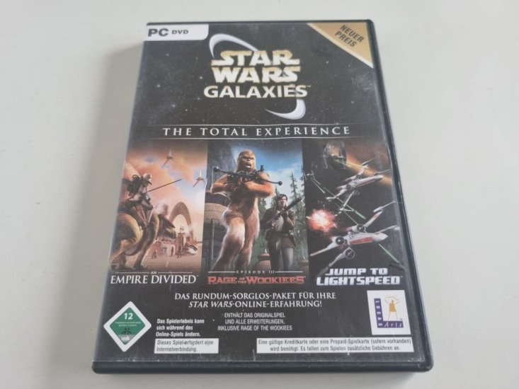 (Bild für) PC Star Wars Galaxies - The Total Experience - zum Schließen ins Bild klicken
