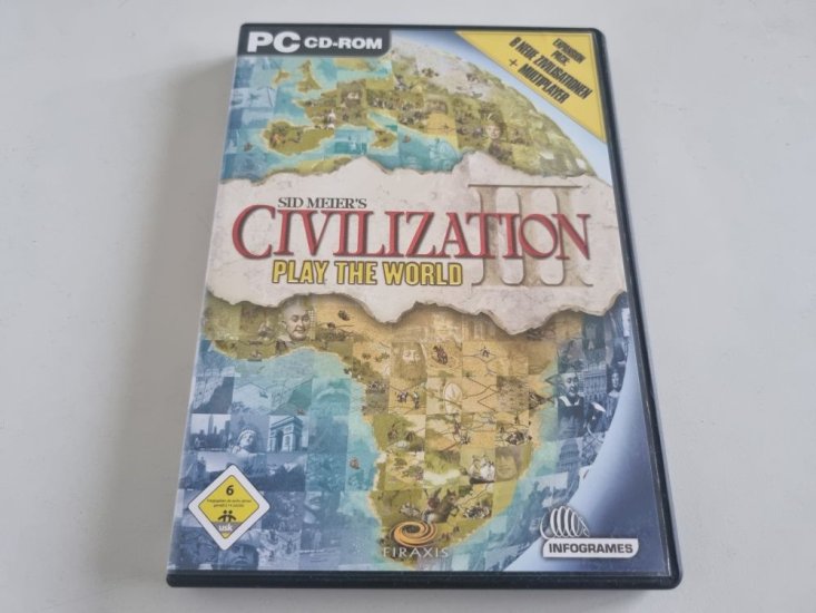 (Bild für) PC Civilization III - Play the World - zum Schließen ins Bild klicken