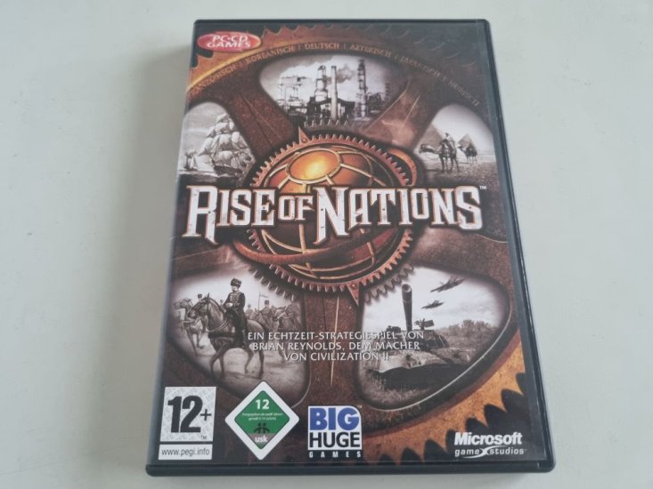 (Bild für) PC Rise of Nations - zum Schließen ins Bild klicken