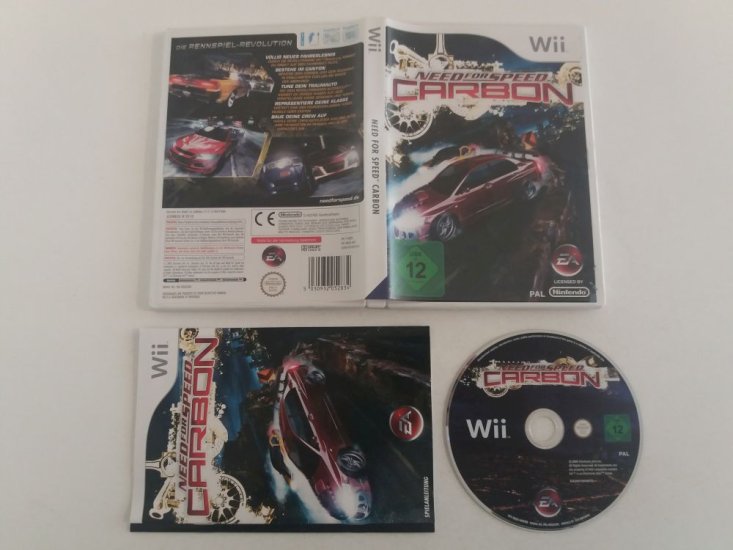 (Bild für) Wii Need for Speed Carbon - zum Schließen ins Bild klicken