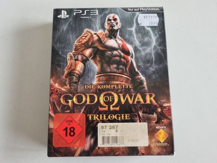 (Bild für) PS3 Die komplette God of War Trilogie - zum Schließen ins Bild klicken