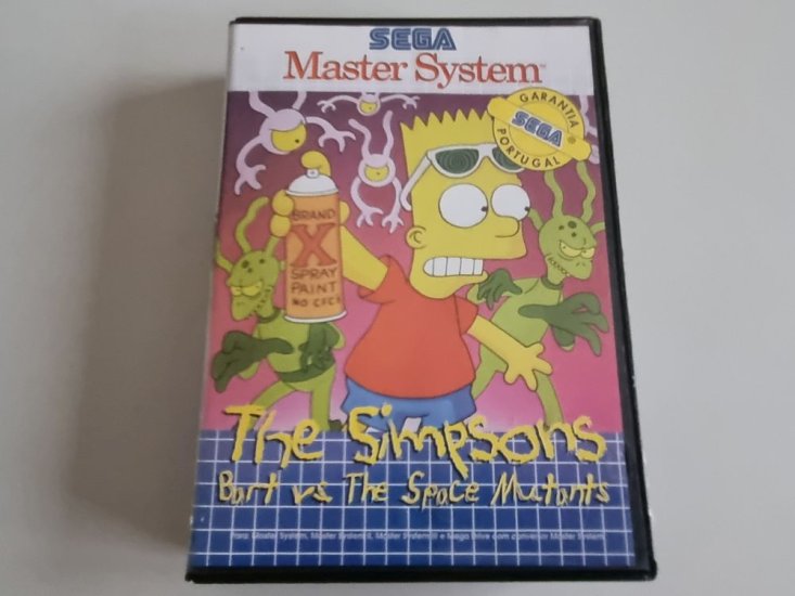 (Bild für) MS The Simpsons - Bart vs. The Space Mutants - zum Schließen ins Bild klicken