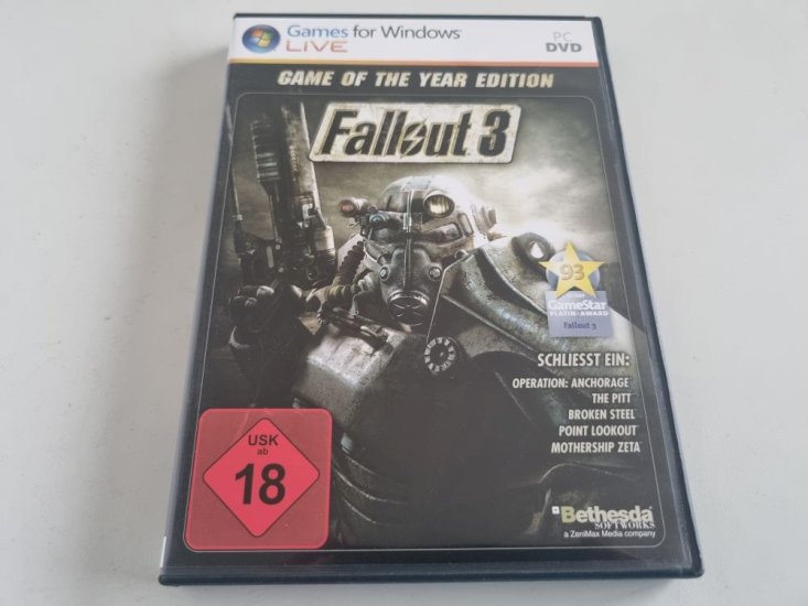 (Bild für) PC Fallout 3 - Game of the Year Edition - zum Schließen ins Bild klicken