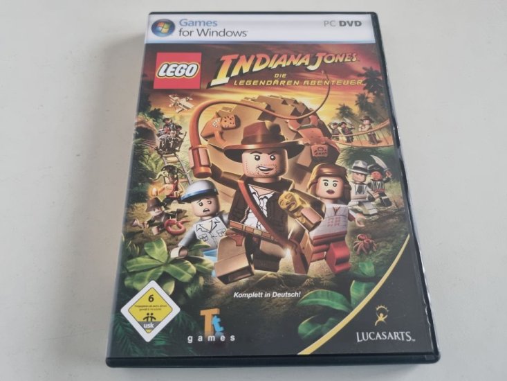(Bild für) PC Lego Indiana Jones - Die legendären Abenteuer - zum Schließen ins Bild klicken