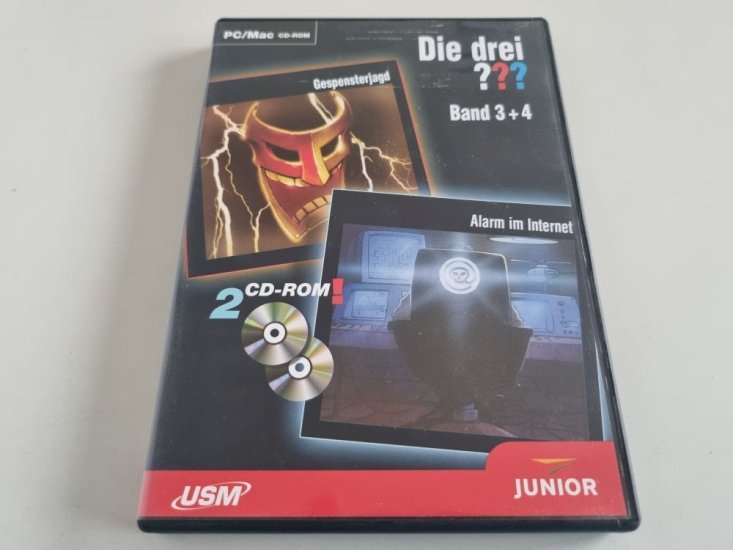 (Bild für) PC Die drei ??? - Band 3+4 - Gespensterjagd + Alarm im Internet - zum Schließen ins Bild klicken